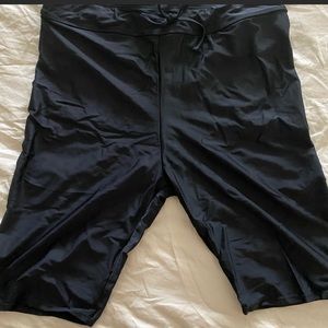New swim shorts 2X Black